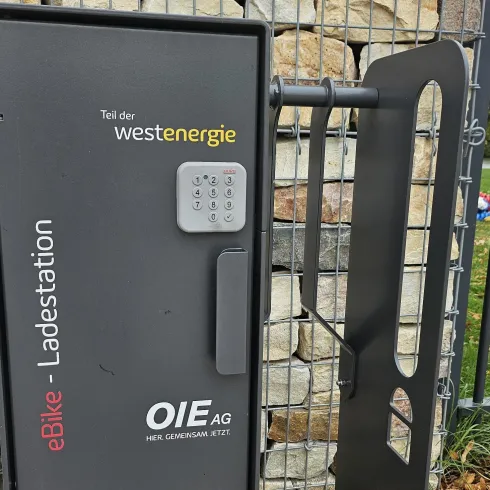 E-Bike-Ladestation Baumholder Weiherplatz E-Bike-Ladestation Baumholder Weiherplatz
